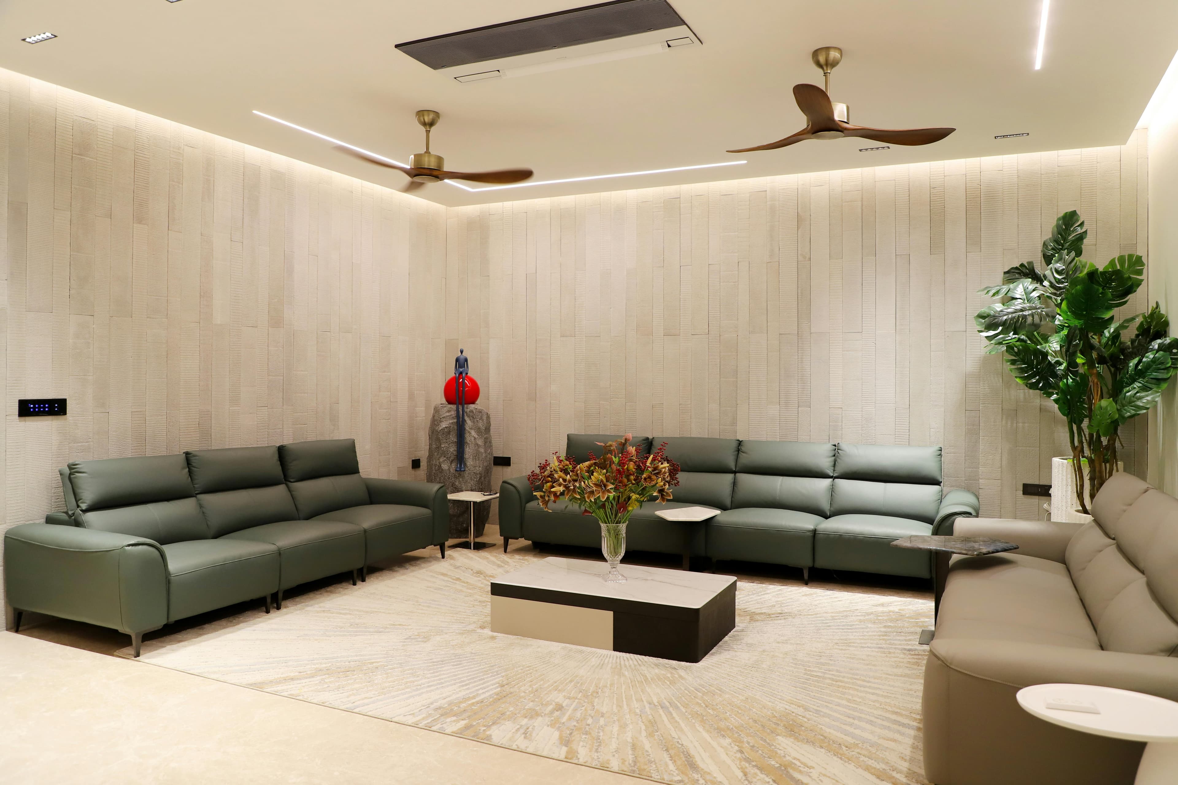 Modern apartment building